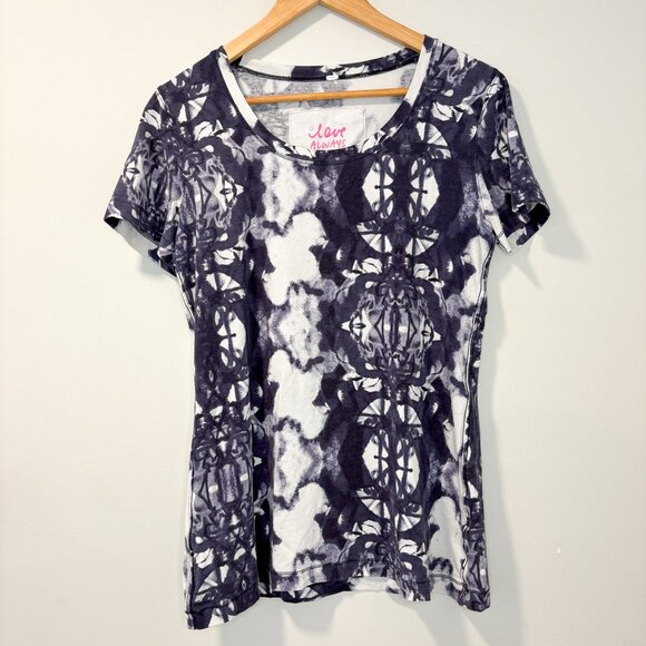 Lululemon Every Yogi Tee Ink Blot Print Size 8 (Read Measurements) - Picture 2 of 7